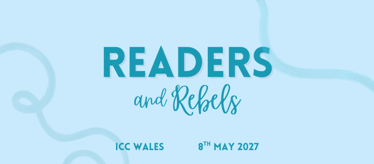 Book signing event for Readers and Rebels on Saturday May 8, 2027