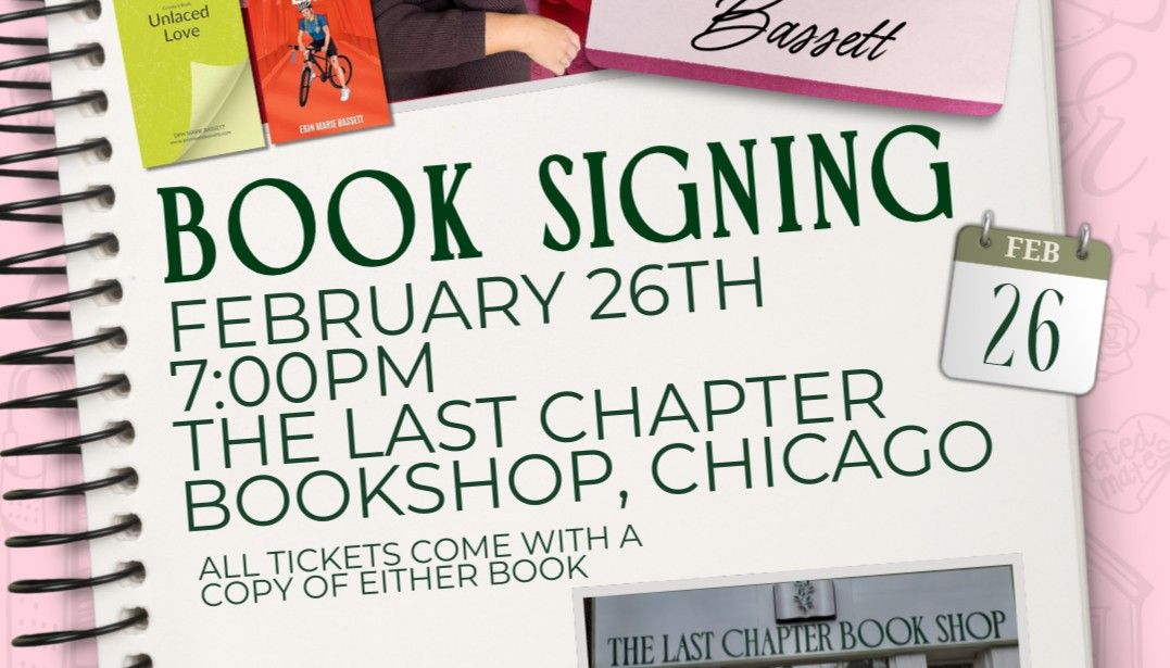 Book signing event for Q&A and Book Signing with Erin Marie Bassett on Friday February 27, 2026