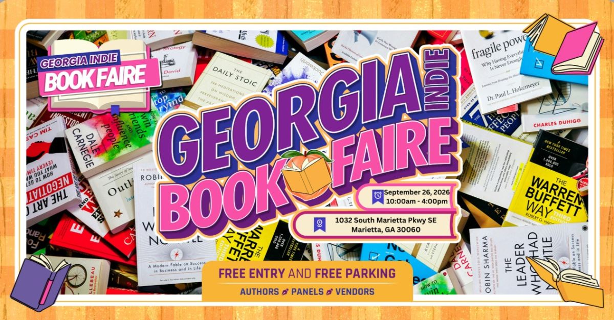 Georgia Indie Book Faire 2026