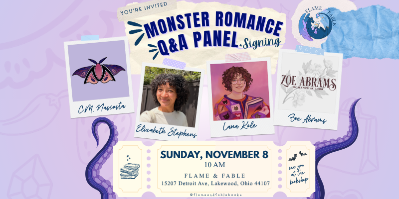 Monster Romance Author Panel & Book Signing 2026