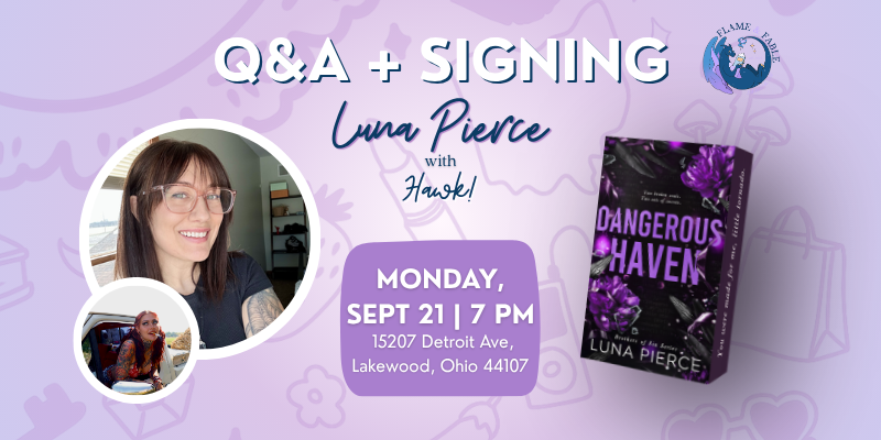 Luna Pierce in conversation with Hawk!