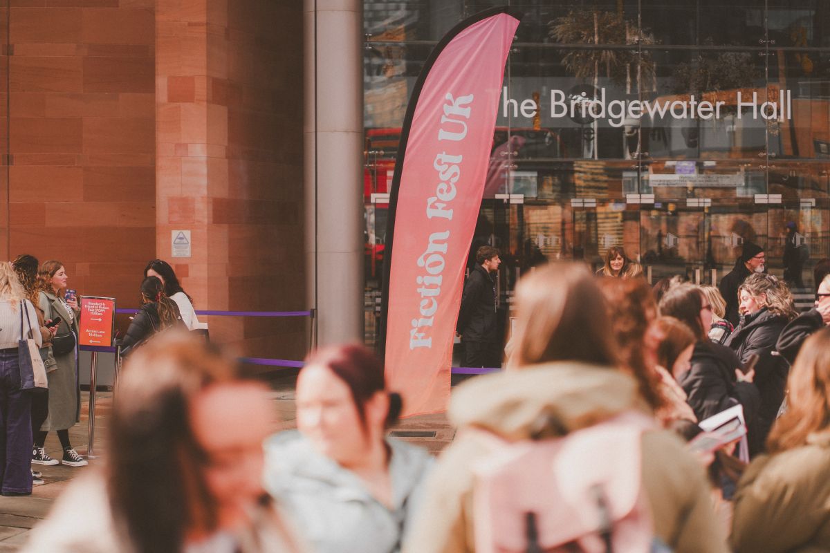 Book signing event for Fiction Fest UK on Saturday, April 24 - 25, 2027