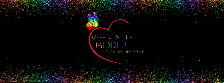 Book signing event for Queer In The Middle Signing Event 2026 on Friday, June 19 - 21, 2026