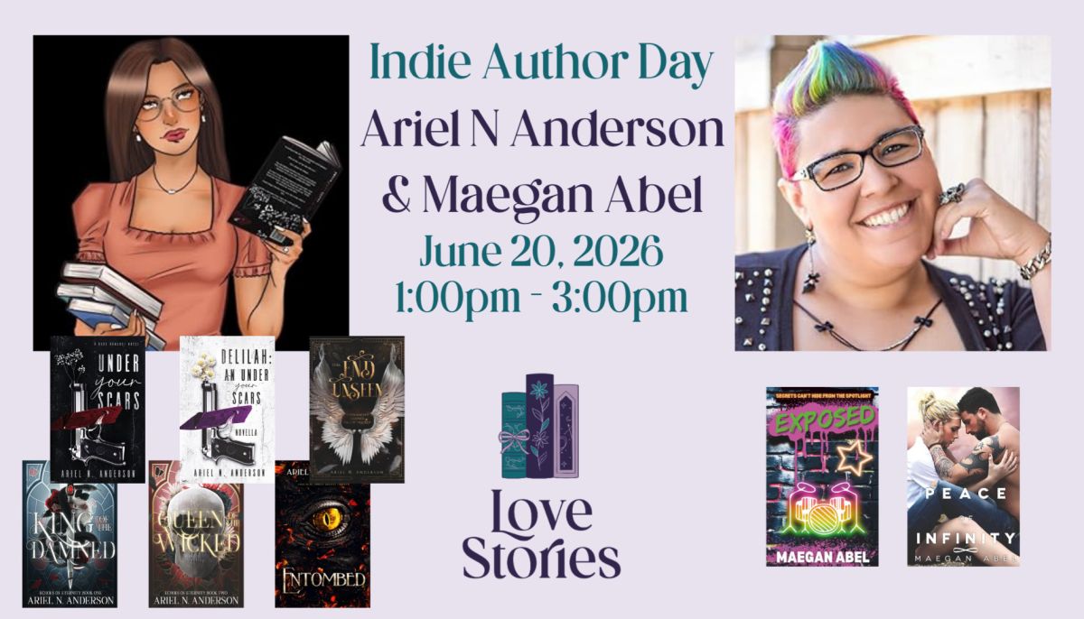 Indie Author Day with Ariel N Anderson & Maegan Abel!