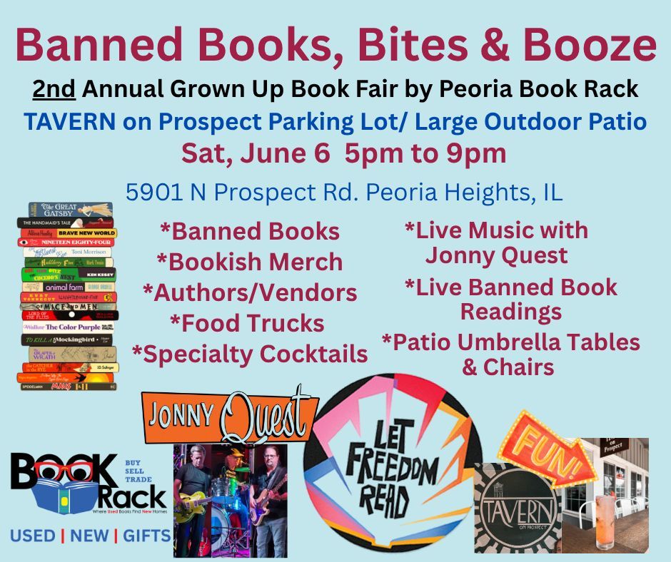 2nd Annual Banned Books, Bites & Booze