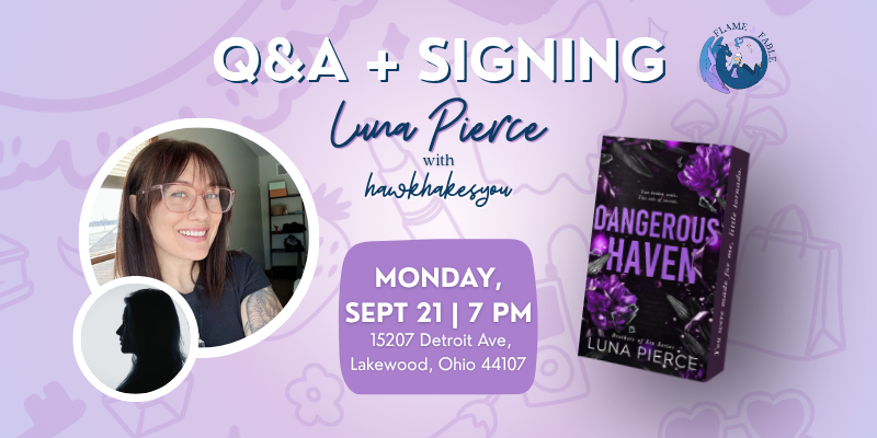 Luna Pierce in conversation with HawkHatesYou 2026