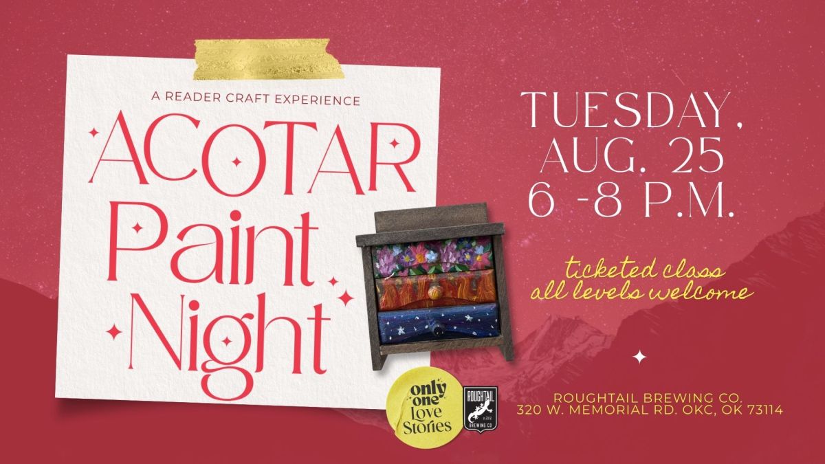 ACOTAR Paint Night