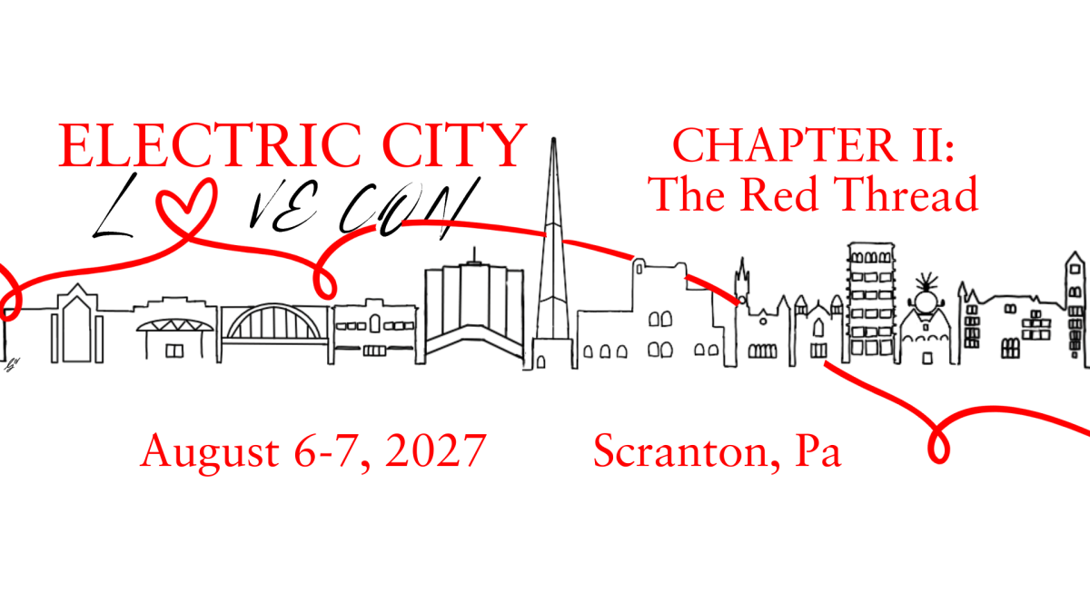 Book signing event for Electric City Love Con: Chapter II on Friday, August 6 - 7, 2027