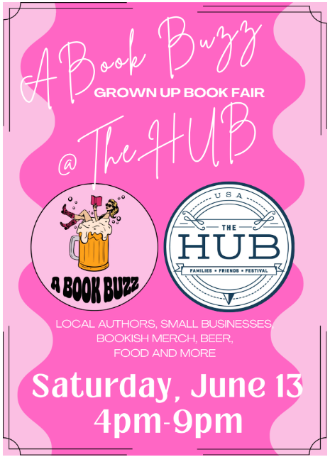 A Book Buzz Grown-Up Book Fair @ The Hub