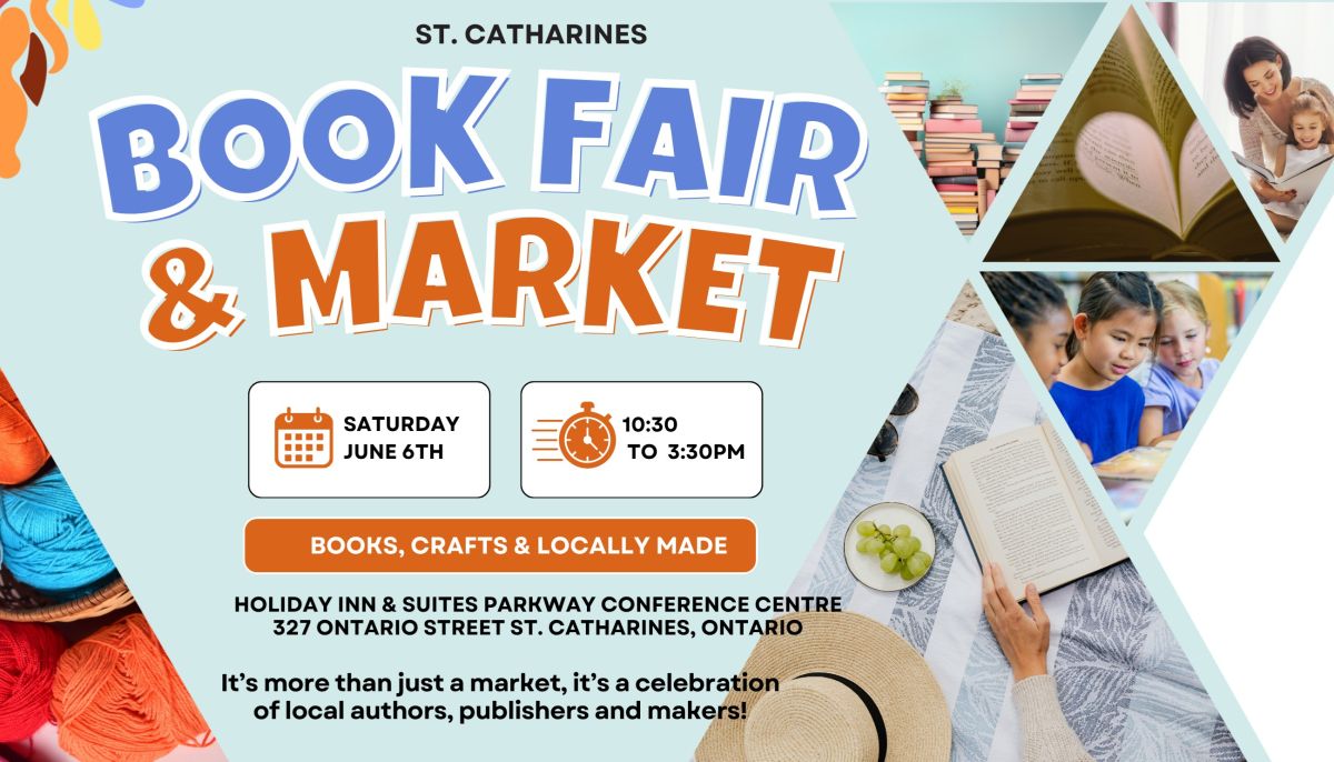Book Fair & Local Crafters Market - St. Catharines - Free Entry!