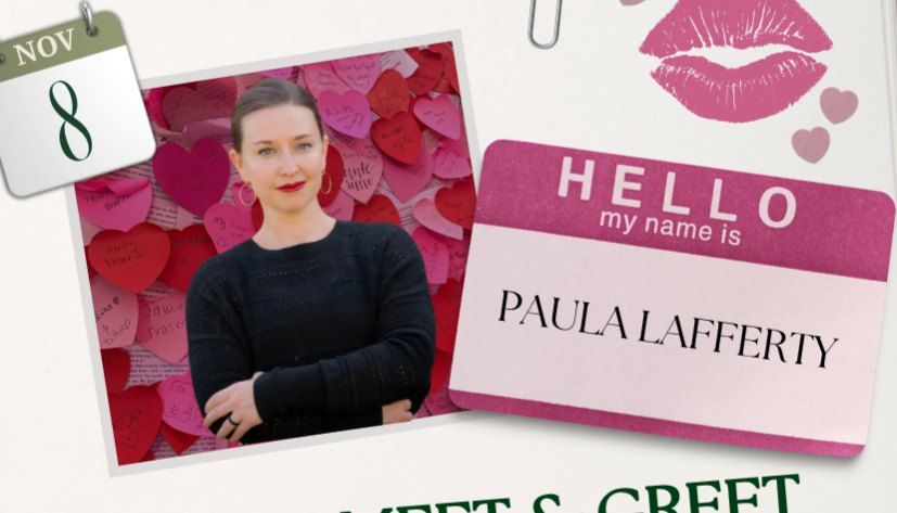Author Talk and Q&A with Paula Lafferty