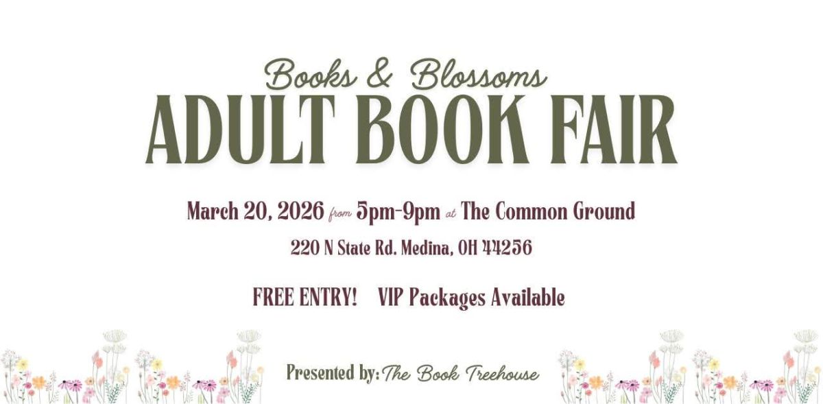 Book signing event for Books & Blossoms Adult Book Fair on Friday March 20, 2026