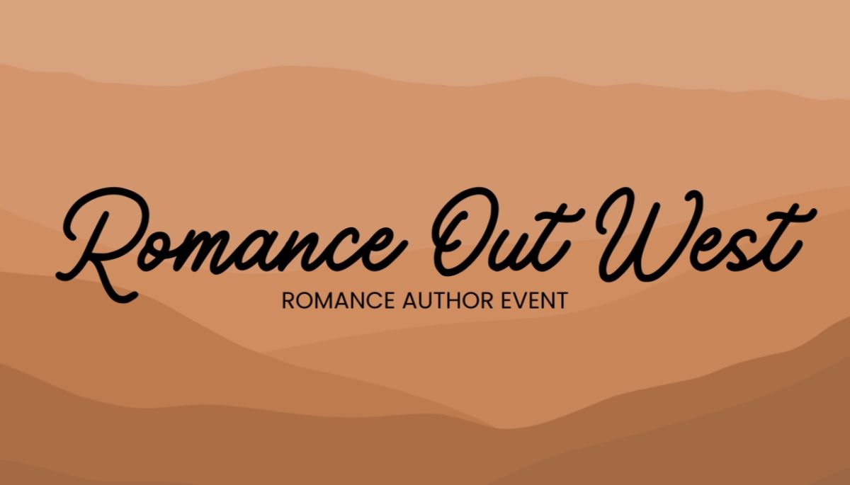 Book signing event for Romance Out West on Saturday March 29, 2025