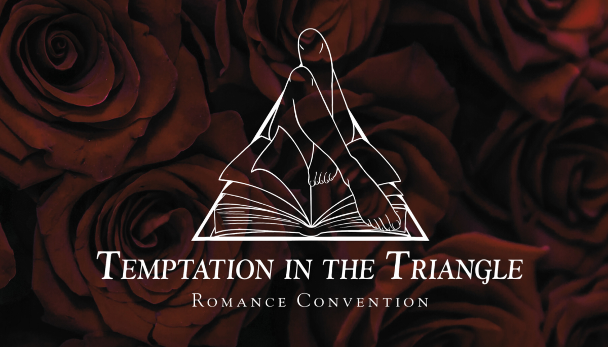 Book signing event for Temptation in the Triangle on Saturday April 18, 2026