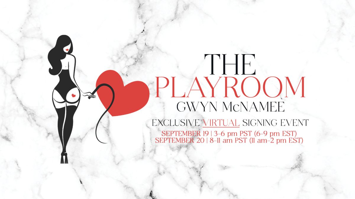 Book signing event for The Playroom-Gwyn McNamee's Exclusive Event on Friday, September 19 - 20, 2025
