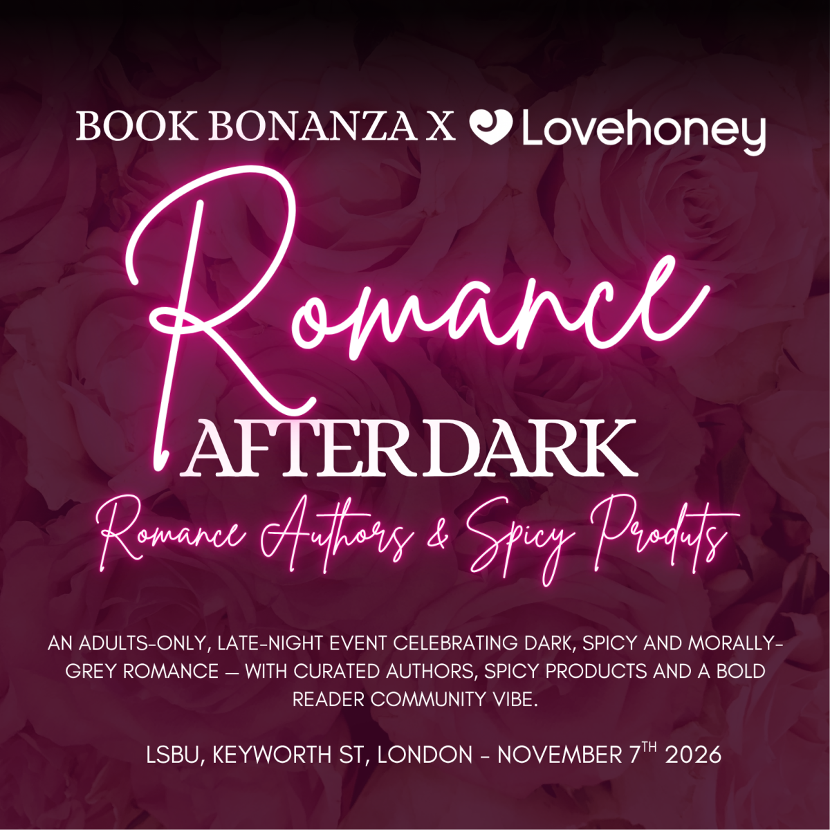 Romance After Dark - Book Bonanza X Love Honey