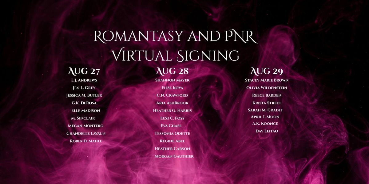 Romantasy and PNR Virtual Signing