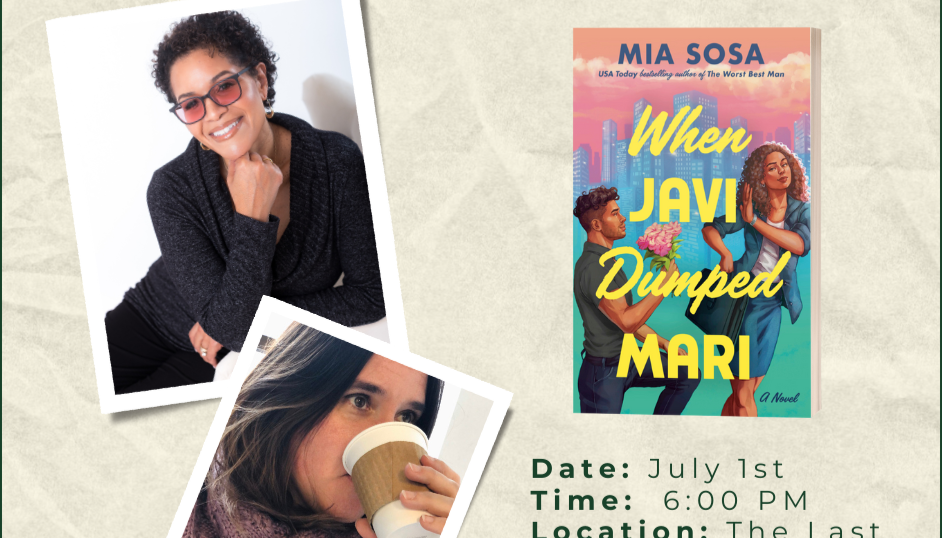 Book signing event for Q&A and Book Signing with Mia Sosa on Monday June 30, 2025
