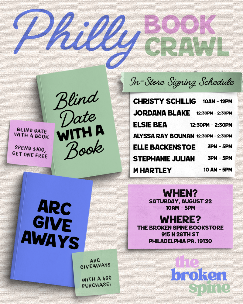 Philly Book Crawl at Broken Spine