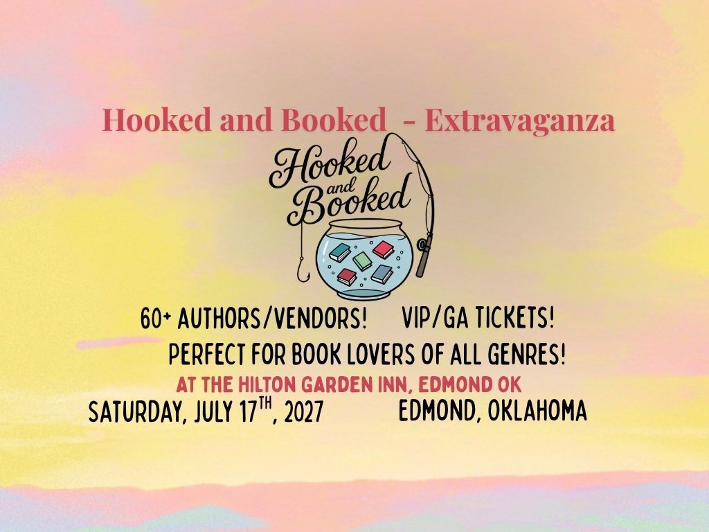 Book signing event for Hooked and Booked - Extravaganza on Saturday July 17, 2027
