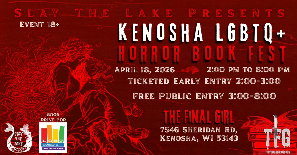 Slay the Lake Kenosha LGBTQ+ Horror Book Fest