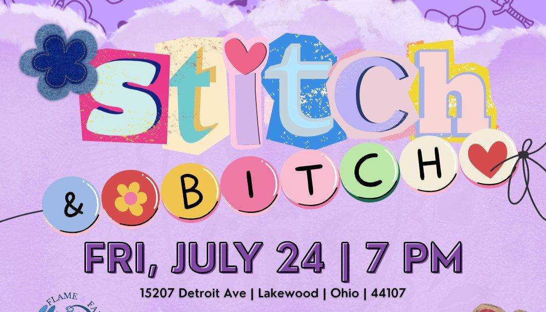Stitch & Bitch - July 2026