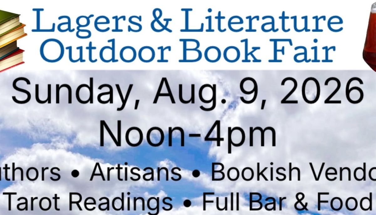 Lagers & Literature Book Fair at Dudleytown Brewing 2026