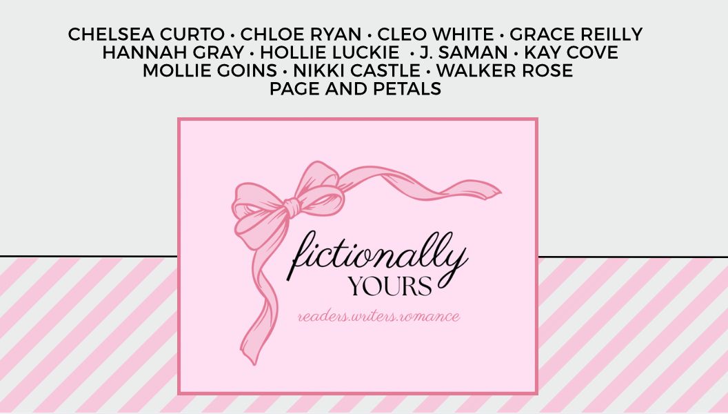 Book signing event for Fictionally Yours on Saturday October 3, 2026