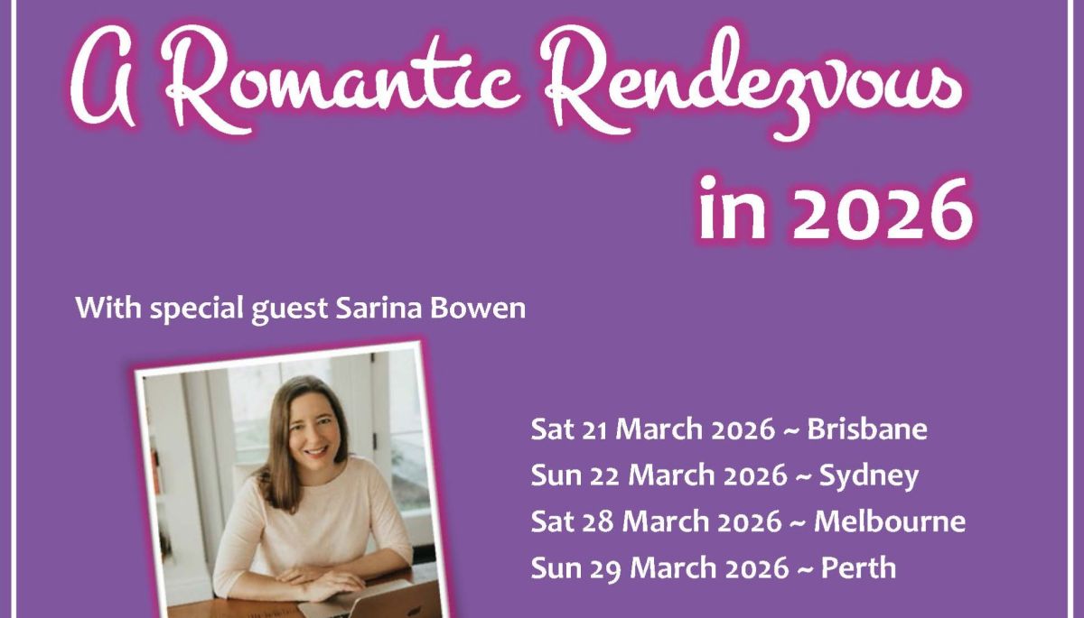 Book signing event for A Romantic Rendezvous 2026 on Sunday March 29, 2026