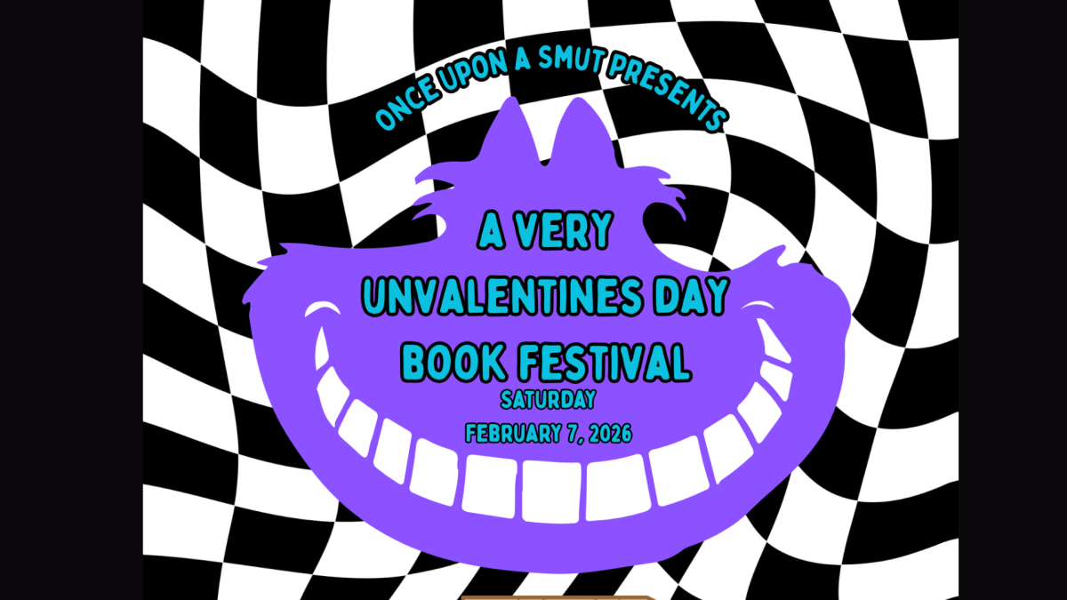 Book signing event for A Very Unvalentines Day Book Festival on Saturday February 7, 2026