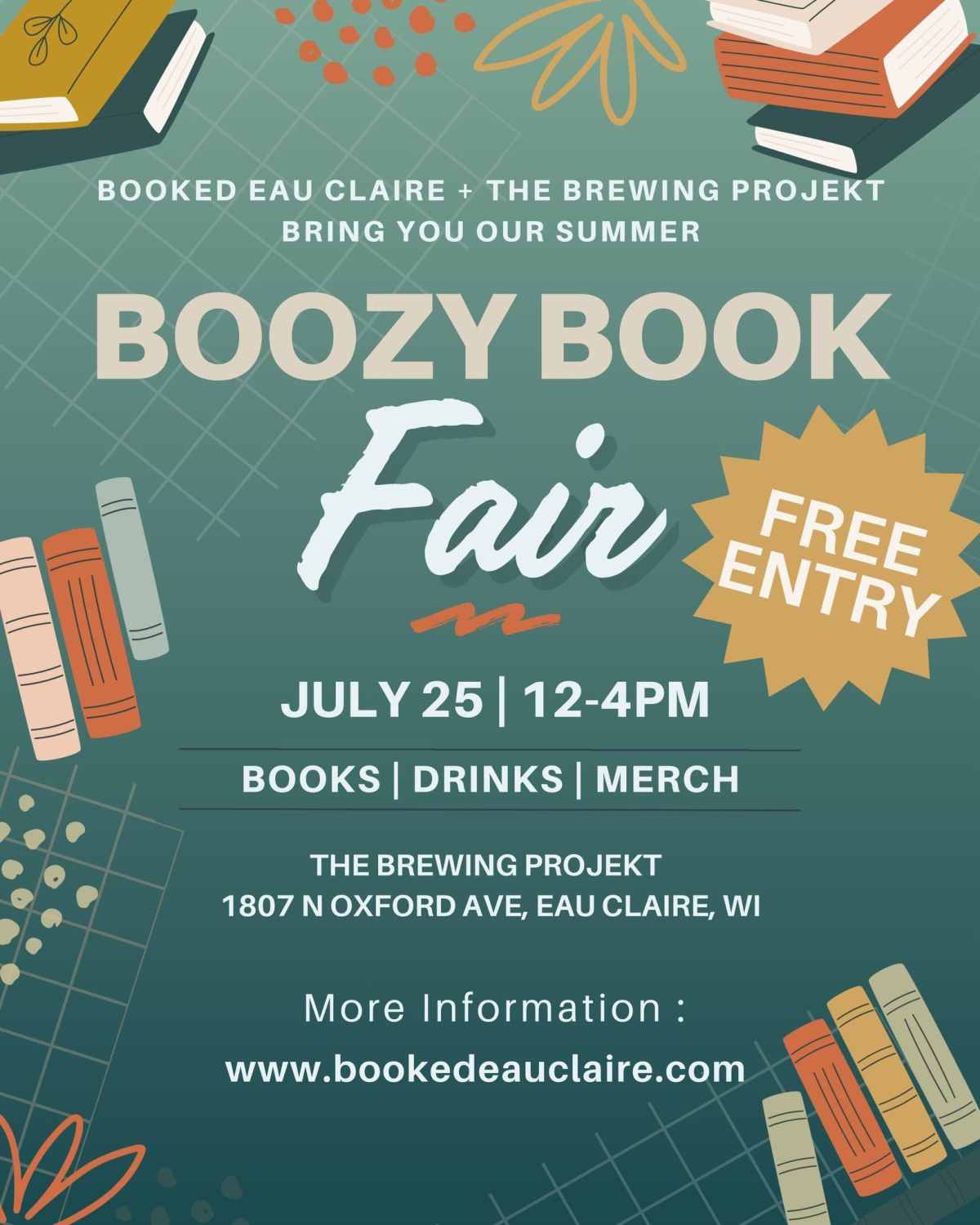 Summer Boozy Book Fair