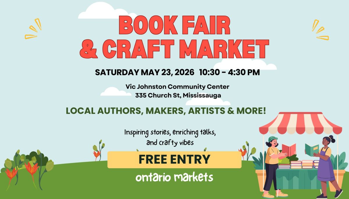 Book Fair and Market - Missisauga - Supporting local authors