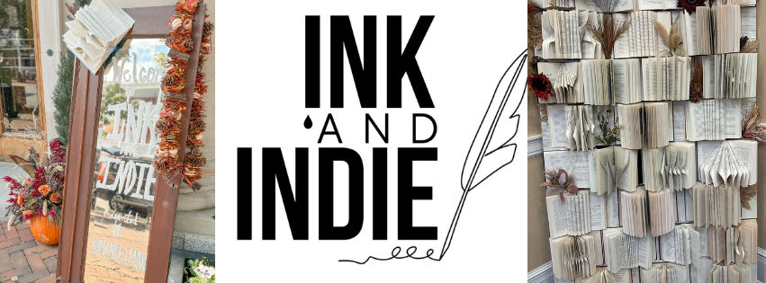 Book signing event for Ink and Indie on Friday, October 3 - 5, 2025