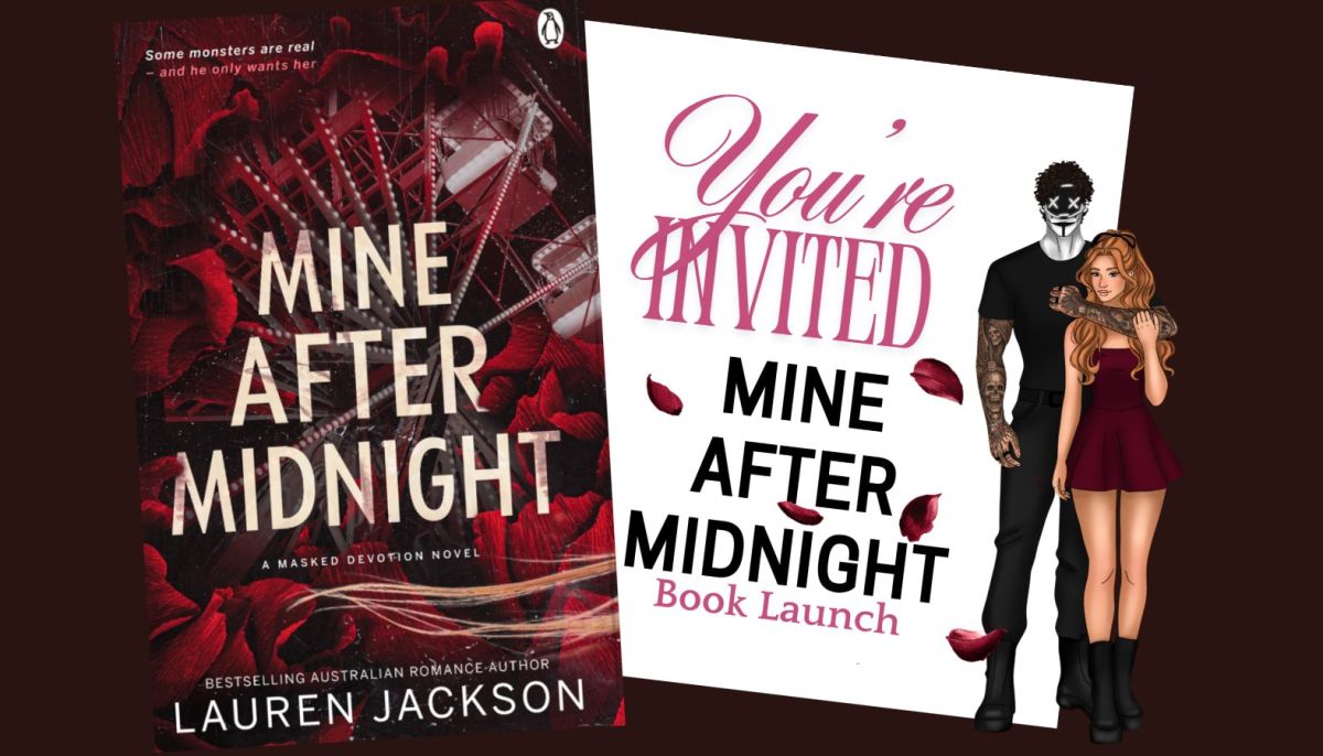 Book signing event for Mine After Midnight Book Launch Event on Saturday October 17, 2026