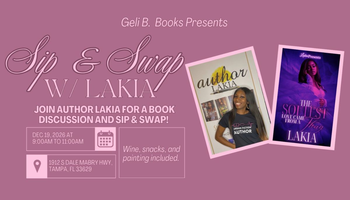 Sip & Swap: A Special Author Experience with Author Lakia