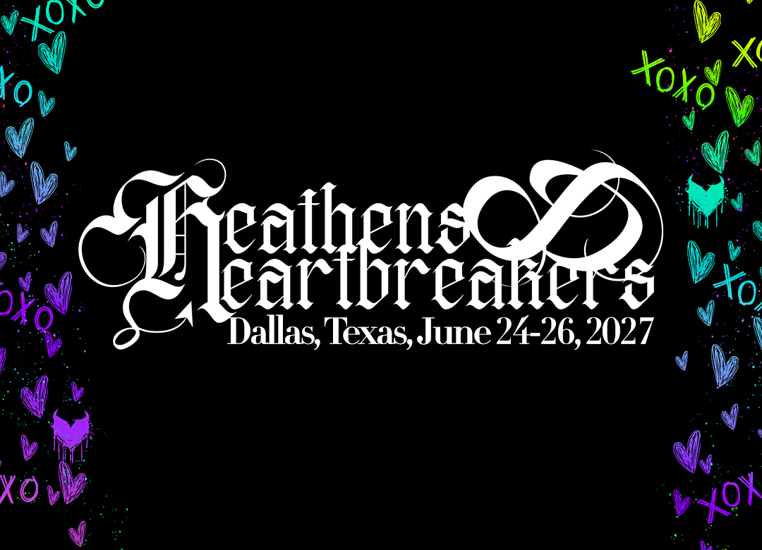 Book signing event for Heathens & Heartbreakers on Thursday, June 24 - 26, 2027