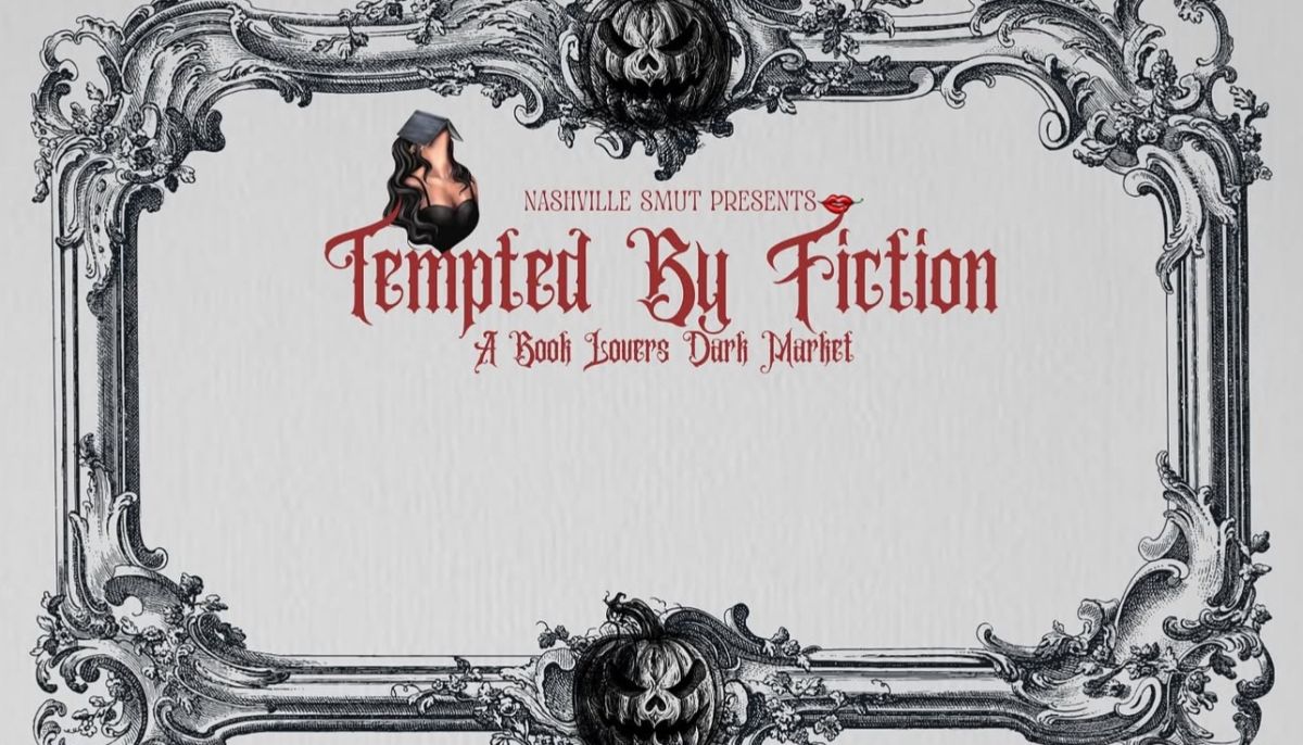 Book signing event for Tempted By Fiction: A Book Lover's Dark Market on Saturday October 11, 2025