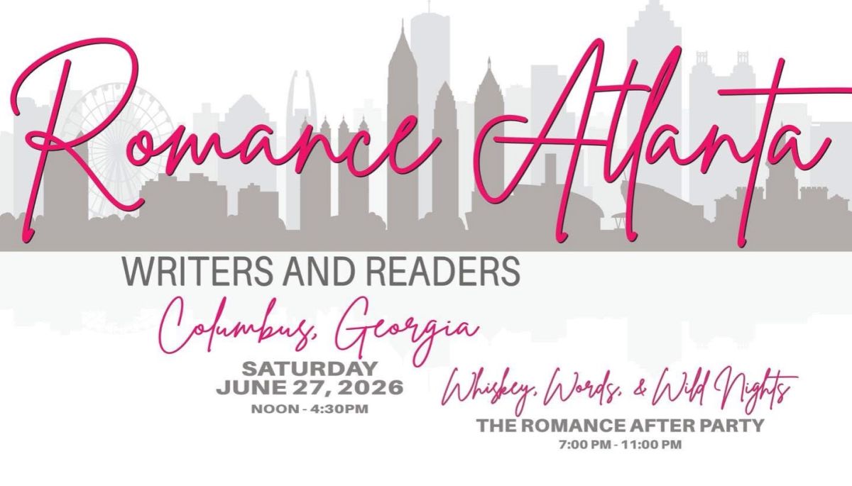 Book signing event for Romance Atlanta Writers & Readers on Saturday June 27, 2026