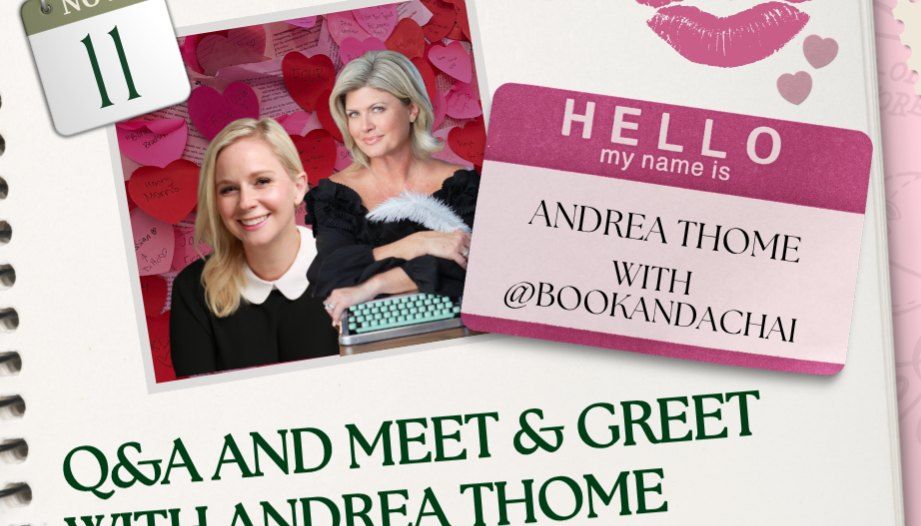 Q&A and Book Signing with Andrea Thome