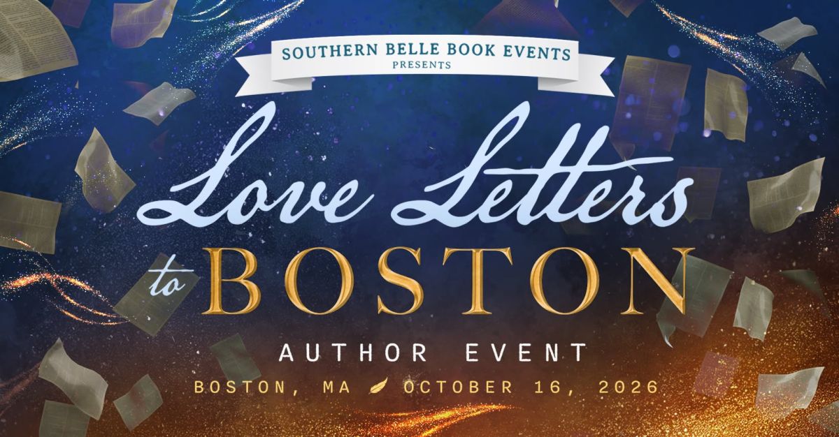 Book signing event for Love Letters to Boston on Friday October 16, 2026