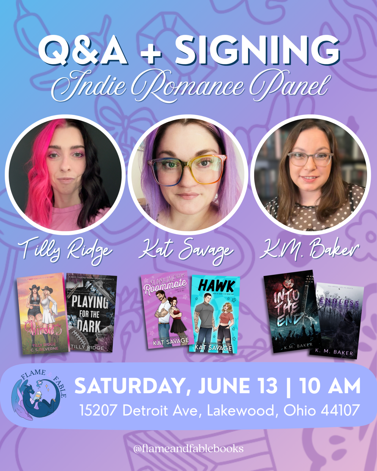 Indie Romance Author Panel & Book Signing 2026
