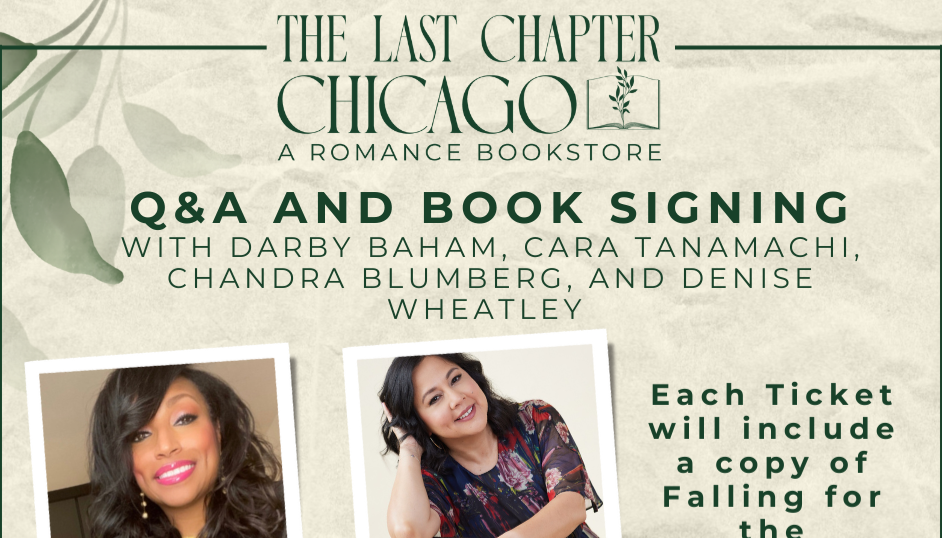 Book signing event for Q&A and Book Signing with Darby Baham on Friday March 7, 2025