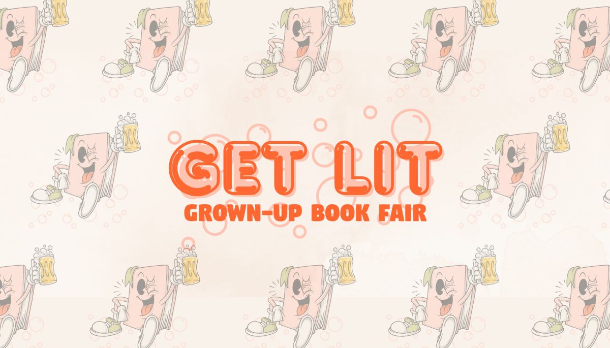 Book signing event for Get Lit: Grown-Up Book Fair @ Community Beer Co. on Sunday November 9, 2025