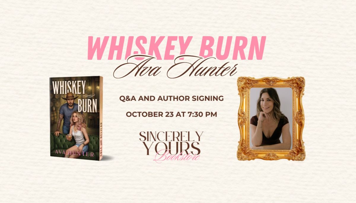 Whiskey Burn by Ava Hunter | Signing + Q&A 2026