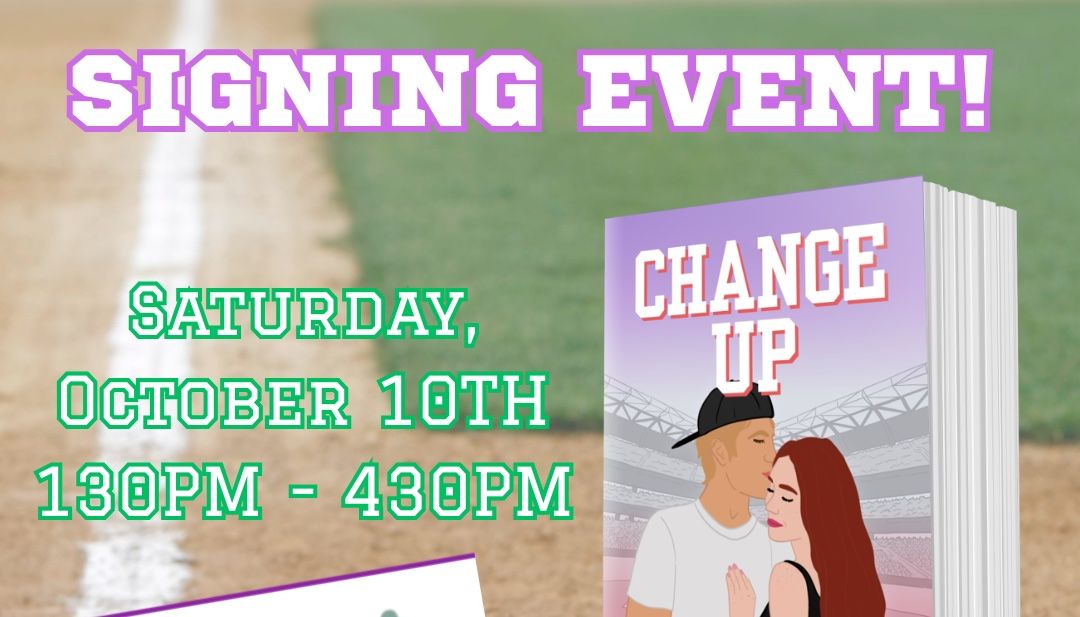 Change Up Release Signing Event!