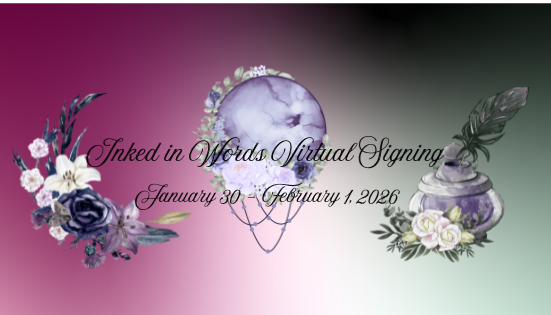 Book signing event for Inked in Words Virtual Signing on Friday, January 30, 2026 - Sunday, February 1, 2026