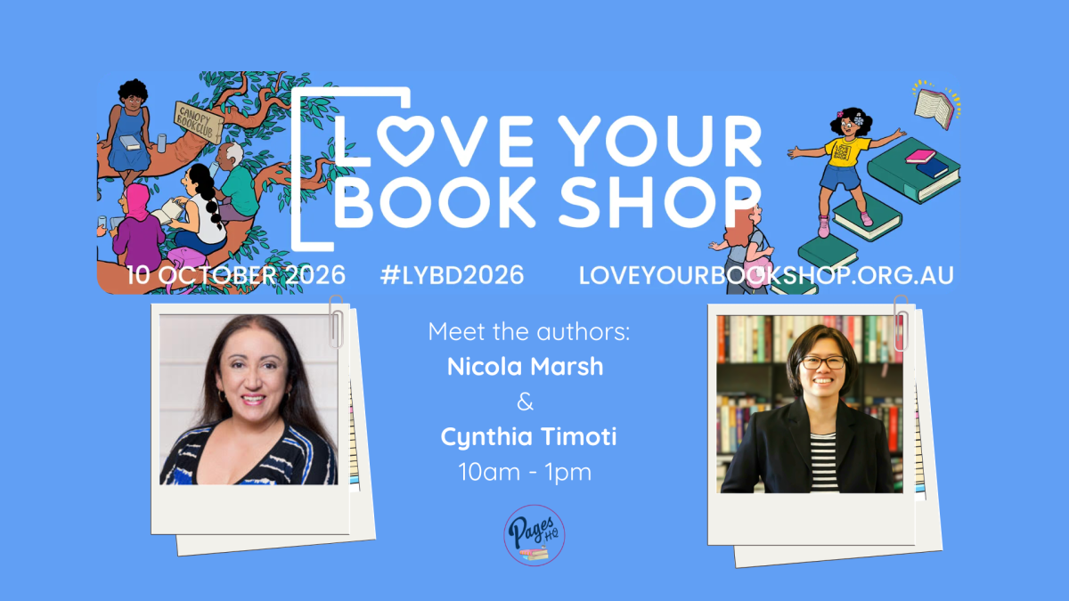 Love Your Bookshop Day with Nicola Marsh & Cynthia Timoti
