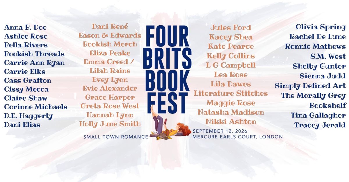 Four Brits Book Fest Small Town Signing