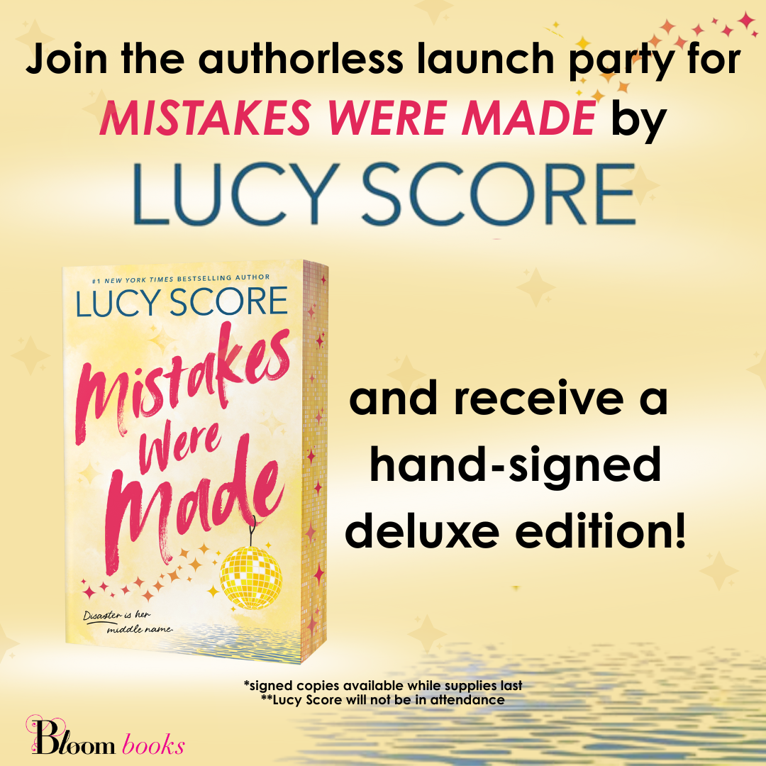 Book signing event for TLC- Authorless Release Party Mistakes were made on Friday March 13, 2026