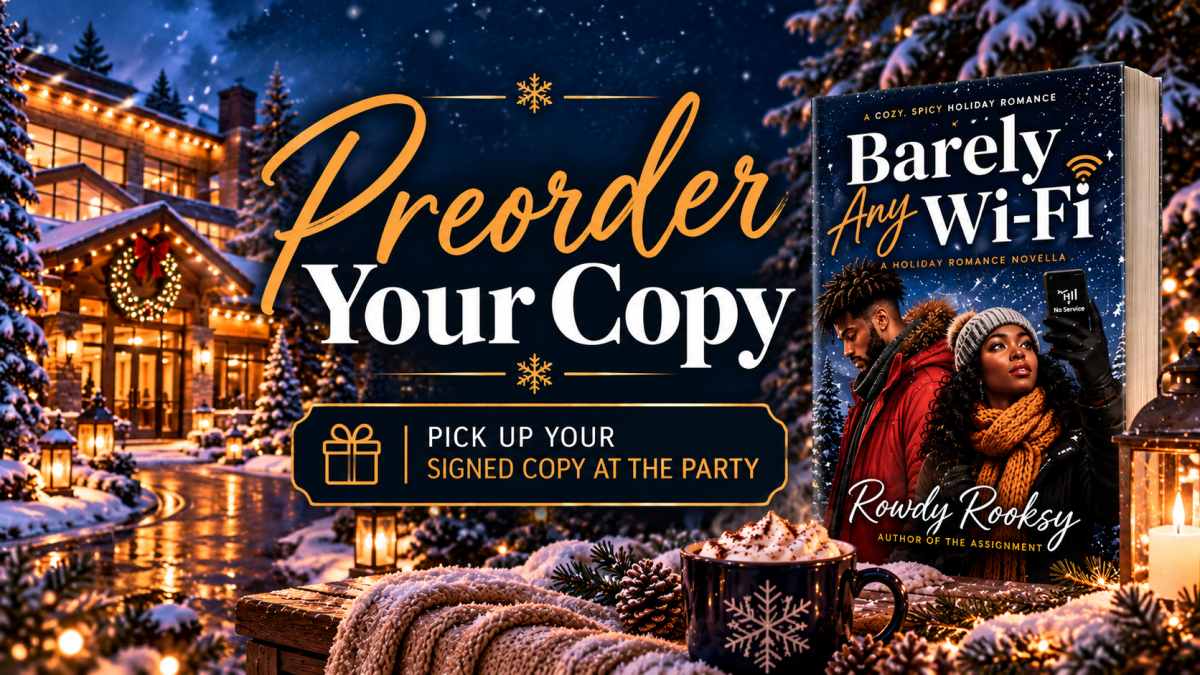 Book signing event for Pre Orders: Barely Any Wi-Fi Book Release Party on Saturday December 5, 2026